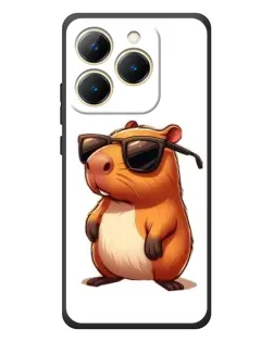 Чехол для Realme 15T с картинкой «Капибара в очках» Чехол для Realme 15T с картинкой «Капибара в очках»