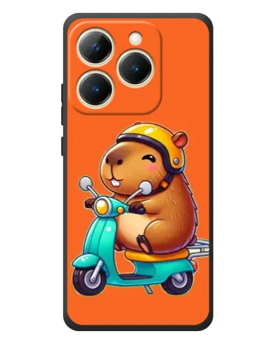 Чехол для Realme 15T с картинкой «Капибара на скутере» Чехол для Realme 15T с картинкой «Капибара на скутере»