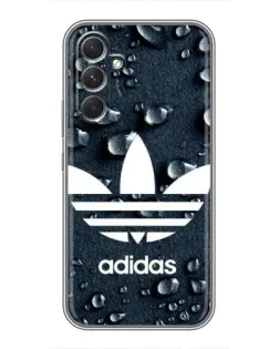 Чехол для Realme 15x с картинкой «Adidas Trefoil Blue»