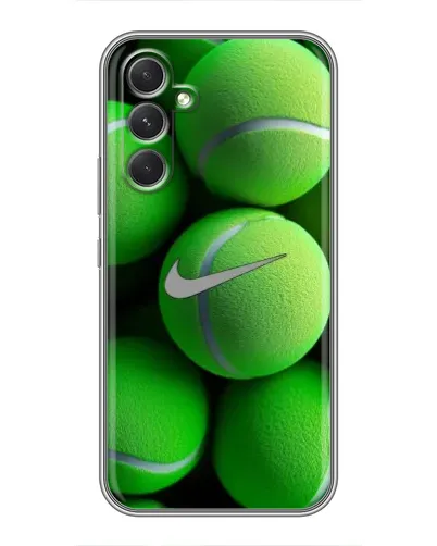 Чехол для Realme 15x с картинкой «Теннисные мячи Найк» Чехол для Realme 15x с картинкой «Теннисные мячи Найк»