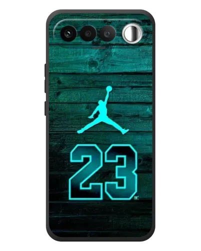 Чехол для RealMe 16 5G с картинкой «Jordan Cyan 23» Чехол для RealMe 16 5G с картинкой «Jordan Cyan 23»