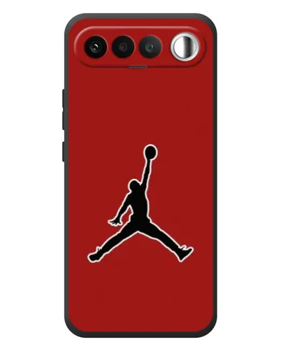 Чехол для RealMe 16 5G с картинкой «Jordan Red Back» Чехол для RealMe 16 5G с картинкой «Jordan Red Back»