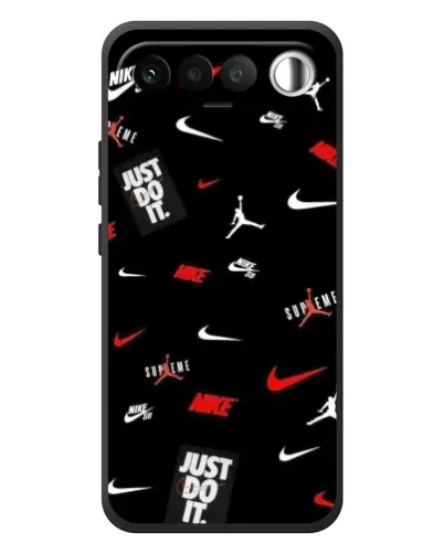Чехол для RealMe 16 5G с картинкой «Nike Mix Pattern» Чехол для RealMe 16 5G с картинкой «Nike Mix Pattern»