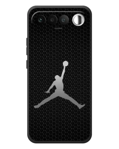Чехол для RealMe 16 5G с картинкой «Jordan Dark Carbon» Чехол для RealMe 16 5G с картинкой «Jordan Dark Carbon»