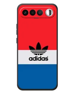 Чехол для RealMe 16 5G с картинкой «Ретро блоки Adidas»