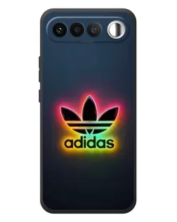 Чехол для RealMe 16 5G с картинкой «Неоновый Adidas»