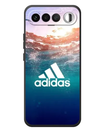 Чехол для RealMe 16 5G с картинкой «Океанская глубина адидас» Чехол для RealMe 16 5G с картинкой «Океанская глубина адидас»