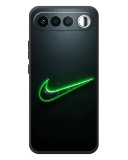 Чохол для RealMe 16 5G з картинкою «Неоновий контур Nike»