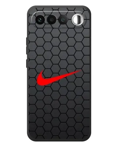 Чехол для RealMe 16 5G с картинкой «Nike — карбоновая сетка» Чехол для RealMe 16 5G с картинкой «Nike — карбоновая сетка»