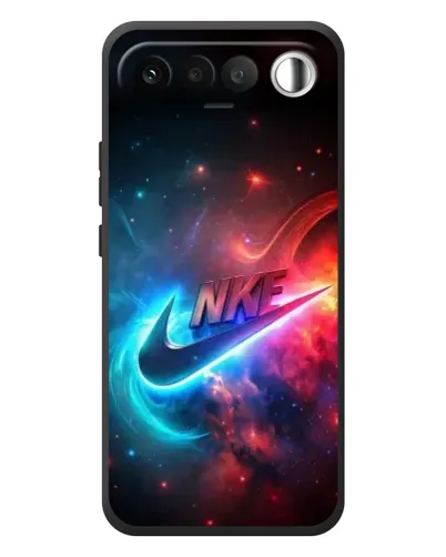 Чехол для RealMe 16 5G с картинкой «Огненный логотип Nike» Чехол для RealMe 16 5G с картинкой «Огненный логотип Nike»
