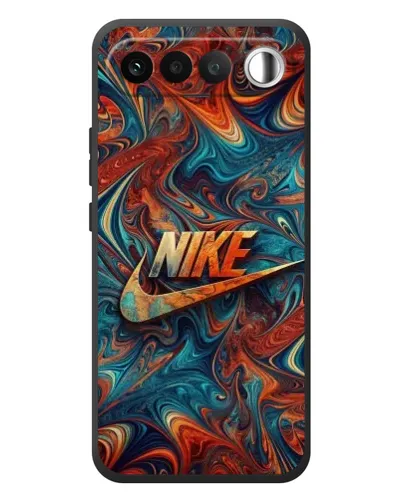 Чехол для RealMe 16 5G с картинкой «Nike в абстракции» Чехол для RealMe 16 5G с картинкой «Nike в абстракции»