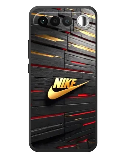 Чехол для RealMe 16 5G с картинкой «Золотой Nike на металле» Чехол для RealMe 16 5G с картинкой «Золотой Nike на металле»