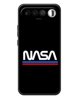Чехол для RealMe 16 5G с картинкой «NASA — классика Red Blue» Чехол для RealMe 16 5G с картинкой «NASA — классика Red Blue»