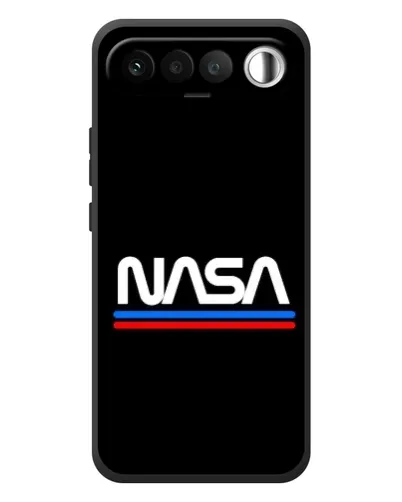 Чехол для RealMe 16 5G с картинкой «NASA — классика Red Blue» Чехол для RealMe 16 5G с картинкой «NASA — классика Red Blue»