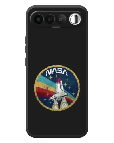 Чехол для RealMe 16 5G с картинкой «NASA — эмблема миссии» Чехол для RealMe 16 5G с картинкой «NASA — эмблема миссии»