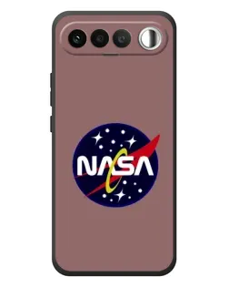 Чехол для RealMe 16 5G с картинкой «NASA — ретро космос» Чехол для RealMe 16 5G с картинкой «NASA — ретро космос»