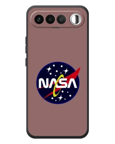 Чехол для RealMe 16 5G с картинкой «NASA — ретро космос» Чехол для RealMe 16 5G с картинкой «NASA — ретро космос»