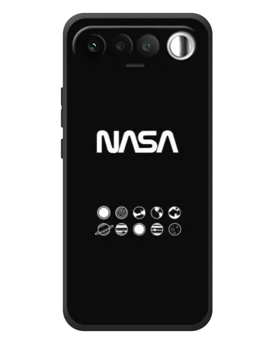 Чехол для RealMe 16 5G с картинкой «NASA — технический принт» Чехол для RealMe 16 5G с картинкой «NASA — технический принт»