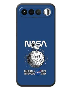 Чехол для RealMe 16 5G с картинкой «NASA — лунная миссия» Чехол для RealMe 16 5G с картинкой «NASA — лунная миссия»