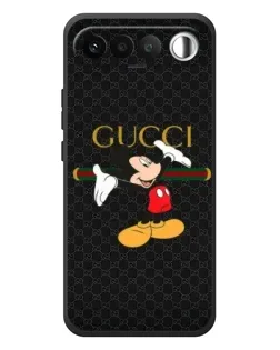 Чехол для RealMe 16 5G с картинкой «Микки Маус Gucci»