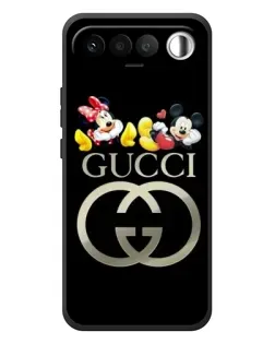 Чехол для RealMe 16 5G с картинкой «Gucci — герои Disney»
