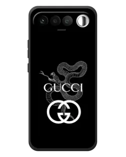 Чехол для RealMe 16 5G с картинкой «Gucci — серебряная змея»