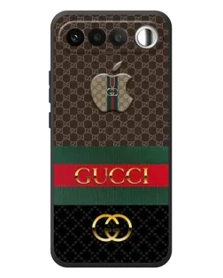Чехол для RealMe 16 5G с картинкой «Gucci — брендированный десерт»