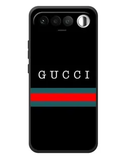 Чехол для RealMe 16 5G с картинкой «Gucci — красный пояс»