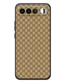 Чехол для RealMe 16 5G с картинкой «Gucci — классический беж»