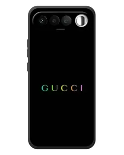 Чехол для RealMe 16 5G с картинкой «Gucci — неоновый минимализм»