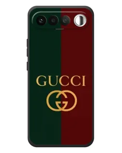 Чехол для RealMe 16 5G с картинкой «Gucci — темно-зеленый градиент»