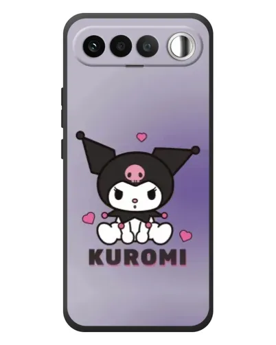Чехол для RealMe 16 5G с картинкой «Kuromi — фиолетовый арт» Чехол для RealMe 16 5G с картинкой «Kuromi — фиолетовый арт»
