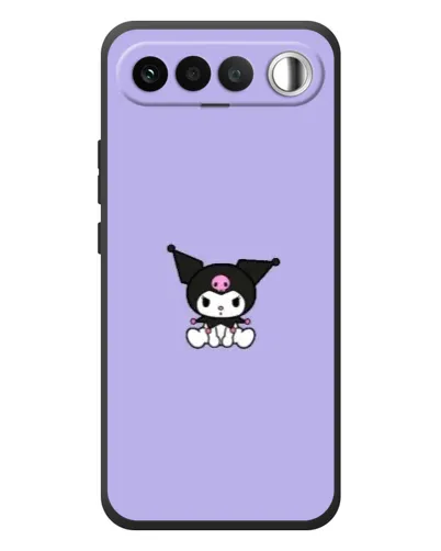 Чехол для RealMe 16 5G с картинкой «Kuromi — фиолетовый минимализм» Чехол для RealMe 16 5G с картинкой «Kuromi — фиолетовый минимализм»