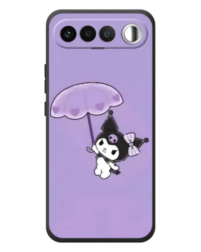 Чехол для RealMe 16 5G с картинкой «Kuromi с зонтиком» Чехол для RealMe 16 5G с картинкой «Kuromi с зонтиком»