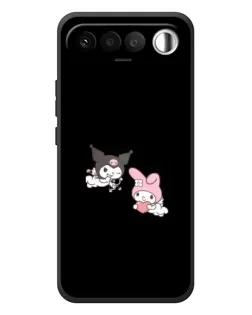 Чехол для RealMe 16 5G с картинкой «My Melody и Kuromi» Чехол для RealMe 16 5G с картинкой «My Melody и Kuromi»