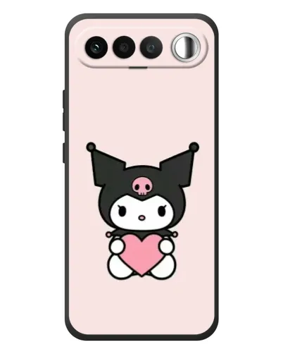 Чехол для RealMe 16 5G с картинкой «Kuromi и сердце» Чехол для RealMe 16 5G с картинкой «Kuromi и сердце»