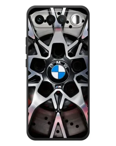 Чехол для RealMe 16 5G с картинкой «BMW — деталь диска» Чехол для RealMe 16 5G с картинкой «BMW — деталь диска»