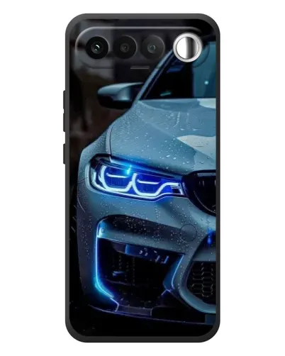 Чехол для RealMe 16 5G с картинкой «Взгляд BMW с синими фарами» Чехол для RealMe 16 5G с картинкой «Взгляд BMW с синими фарами»