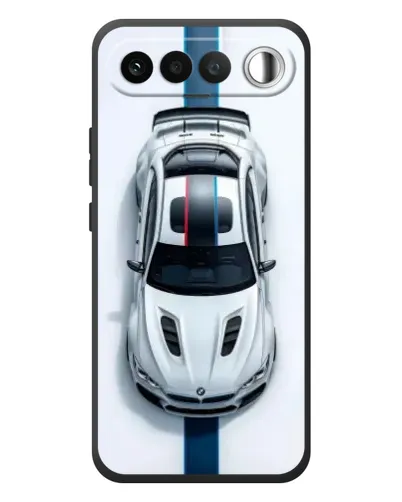 Чехол для RealMe 16 5G с картинкой «Вид сверху — BMW M» Чехол для RealMe 16 5G с картинкой «Вид сверху — BMW M»