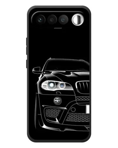 Чехол для RealMe 16 5G с картинкой «Темный силуэт BMW» Чехол для RealMe 16 5G с картинкой «Темный силуэт BMW»