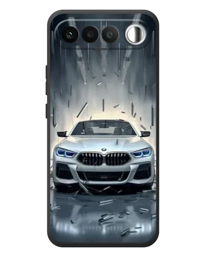 Чехол для RealMe 16 5G с картинкой «BMW в свете фар» Чехол для RealMe 16 5G с картинкой «BMW в свете фар»