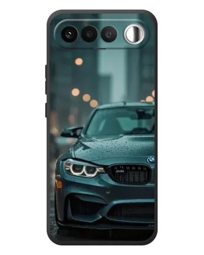 Чехол для RealMe 16 5G с картинкой «BMW в огнях города» Чехол для RealMe 16 5G с картинкой «BMW в огнях города»