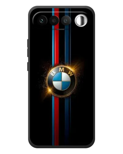 Чехол для RealMe 16 5G с картинкой «BMW M-Power неон» Чехол для RealMe 16 5G с картинкой «BMW M-Power неон»