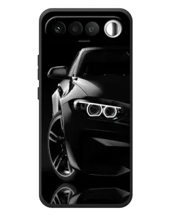 Чехол для RealMe 16 5G с картинкой «Черная BMW — профиль» Чехол для RealMe 16 5G с картинкой «Черная BMW — профиль»