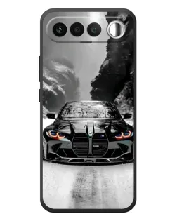 Чехол для RealMe 16 5G с картинкой «BMW — акварельный дрифт» Чехол для RealMe 16 5G с картинкой «BMW — акварельный дрифт»