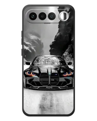 Чехол для RealMe 16 5G с картинкой «BMW — акварельный дрифт» Чехол для RealMe 16 5G с картинкой «BMW — акварельный дрифт»