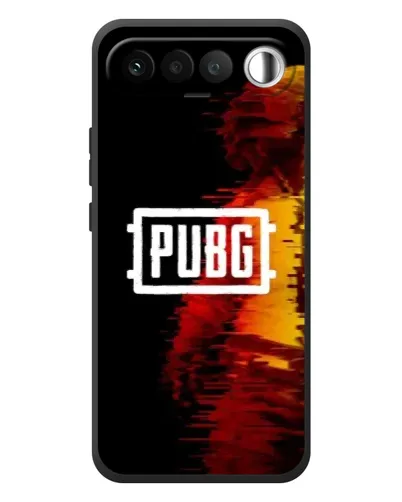 Чехол для RealMe 16 5G с картинкой «Яркий логотип PUBG»