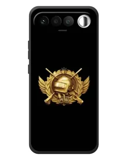 Чехол для RealMe 16 5G с картинкой «PUBG — оранжевый градиент»
