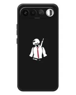 Чехол для RealMe 16 5G с картинкой «PUBG — силуэт воина»