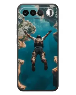 Чехол для RealMe 16 5G с картинкой «PUBG — свободное падение»